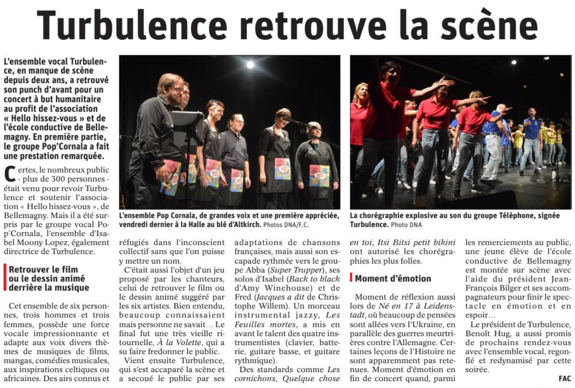 En concert